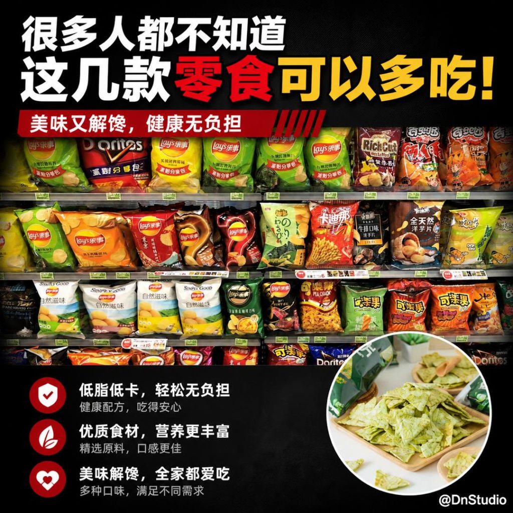 很多人都不知道，这几款零食可以多吃！