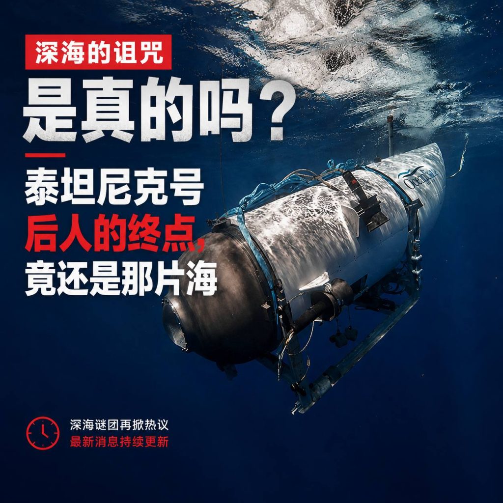 深海的诅咒是真的吗？泰坦尼克号后人的终点，竟还是那片海